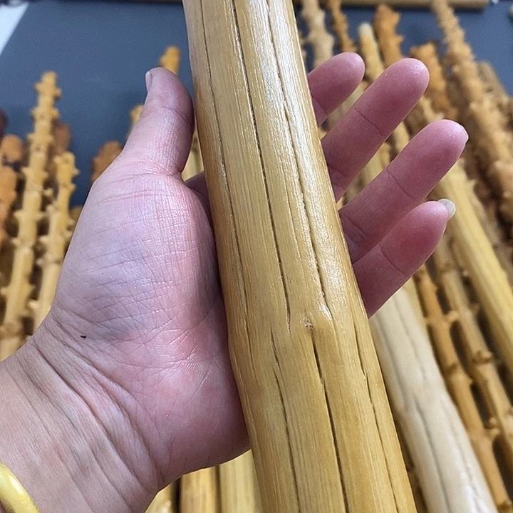 卡***狸九道降龙木手把棍