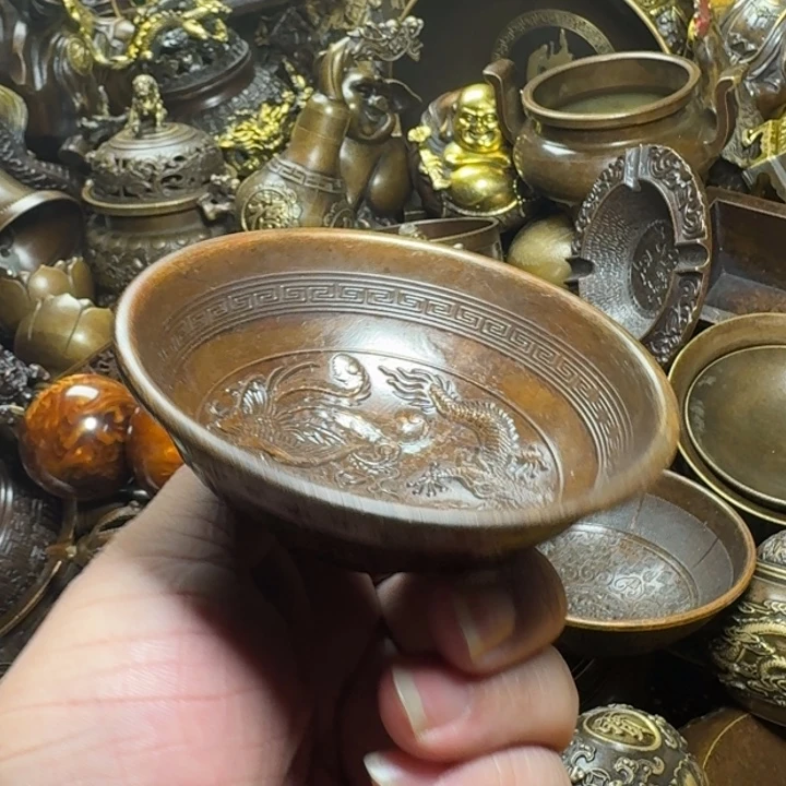 铜器摆件收收藏藏