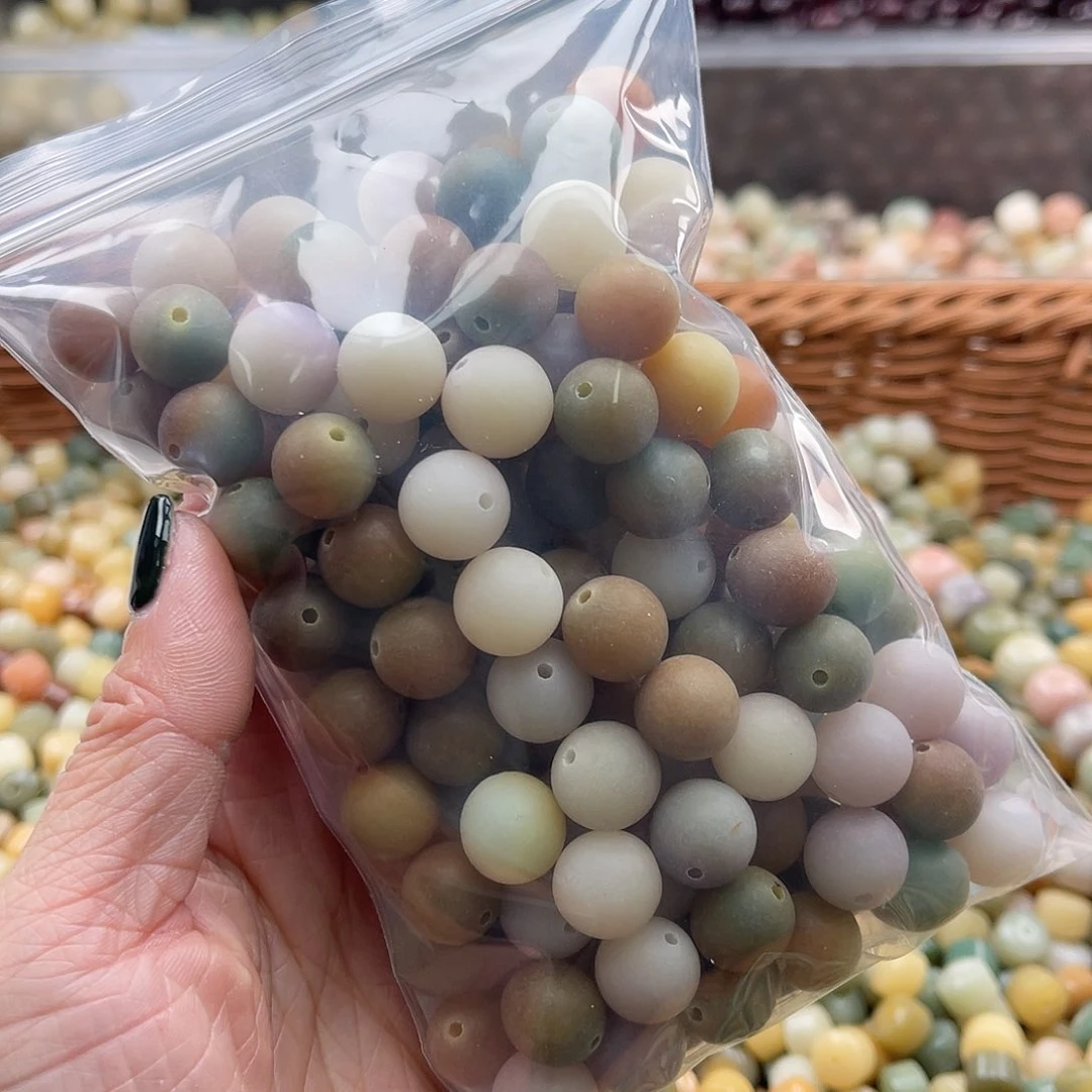 白玉菩提吊坠Z/12mm/80颗锅底