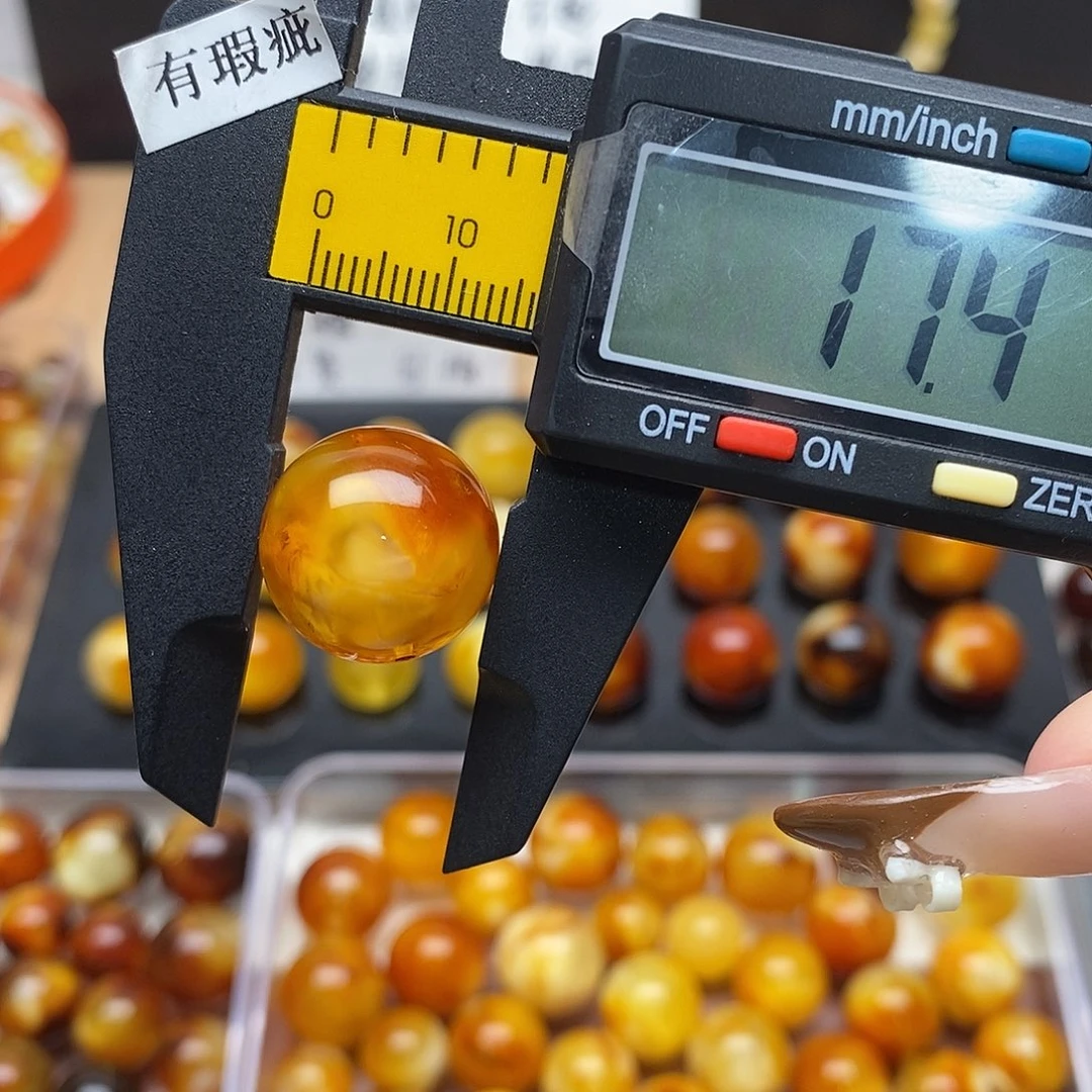 虫珀未镶嵌裸石蜜蜡845