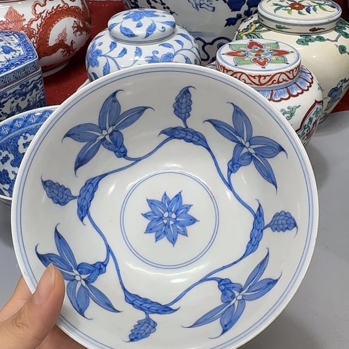 雲***溪摆件陶瓷制品纯手工碗
