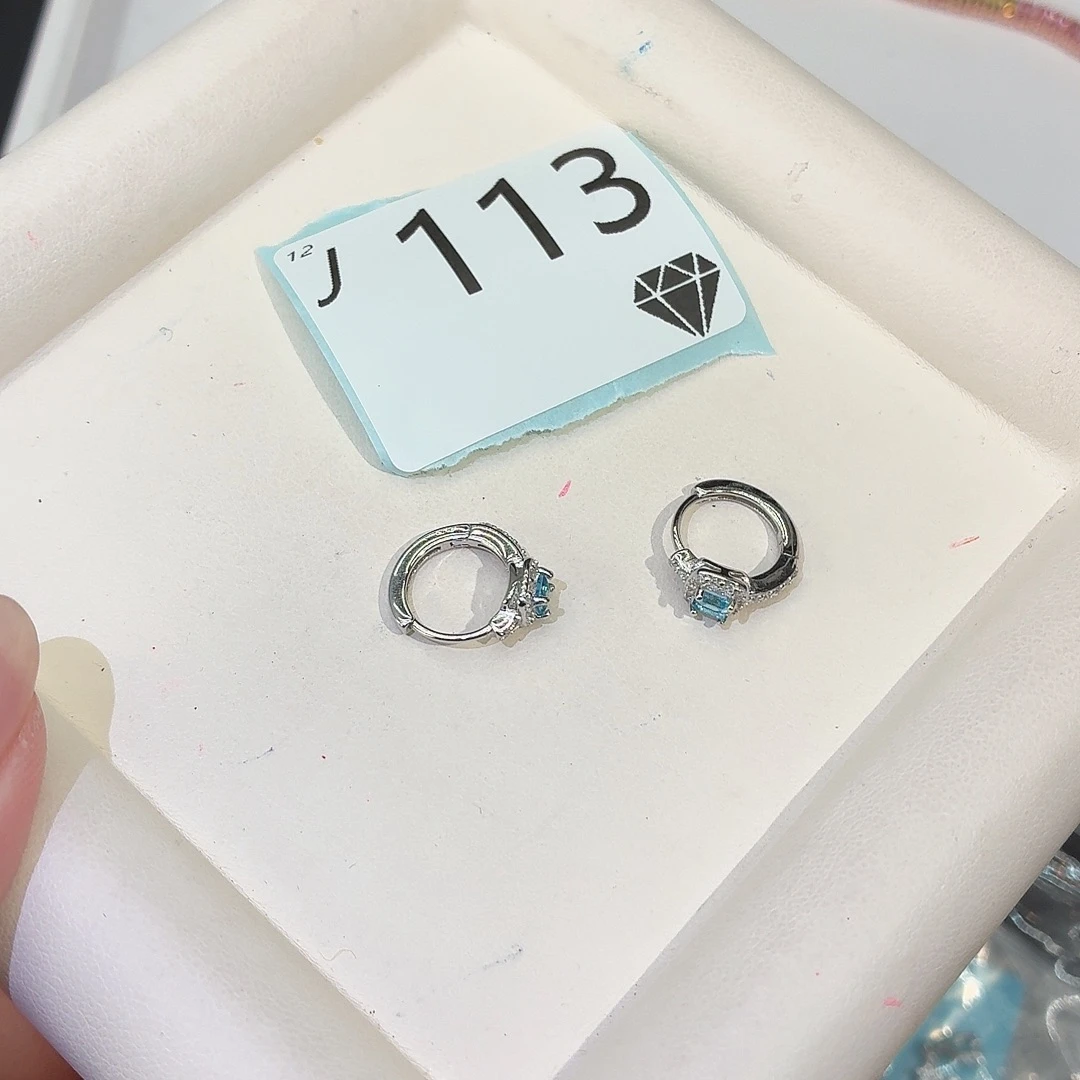 银S925镶嵌托帕石珠宝奇石