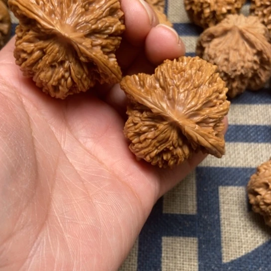 吊坠文玩核桃四座楼全品45