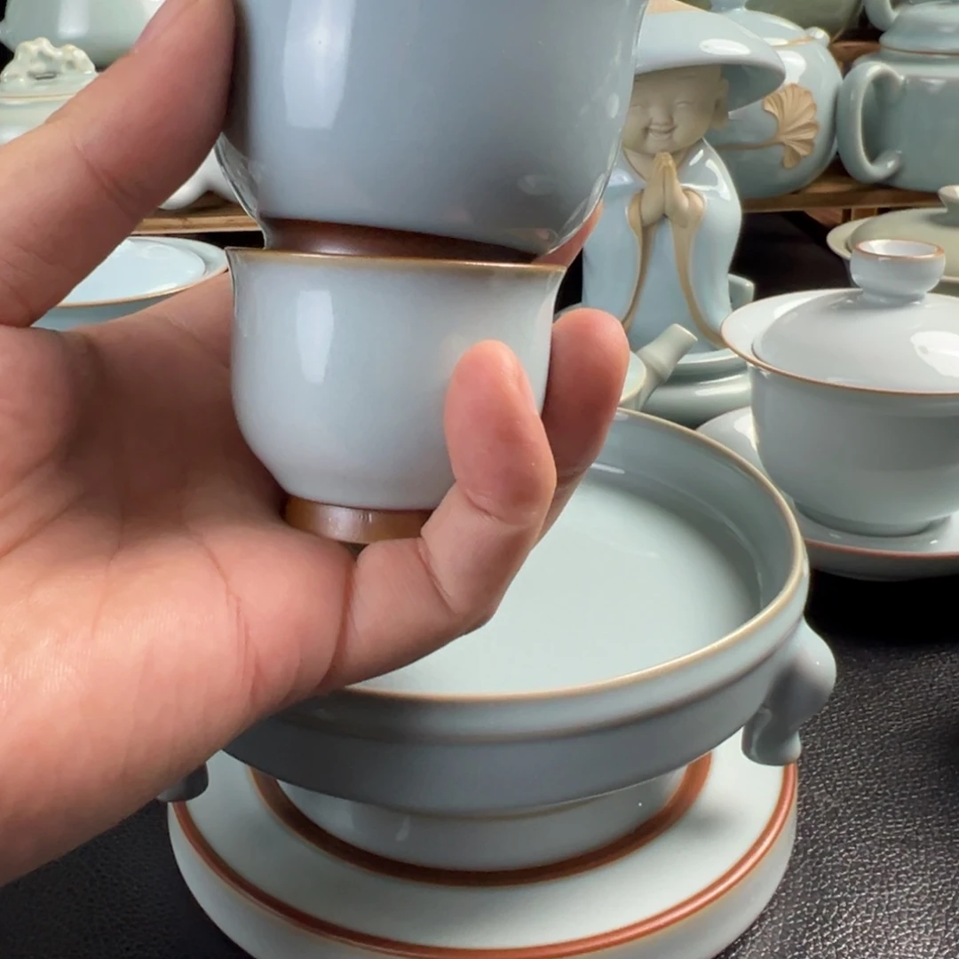 旧***潭3个一级品美人杯……