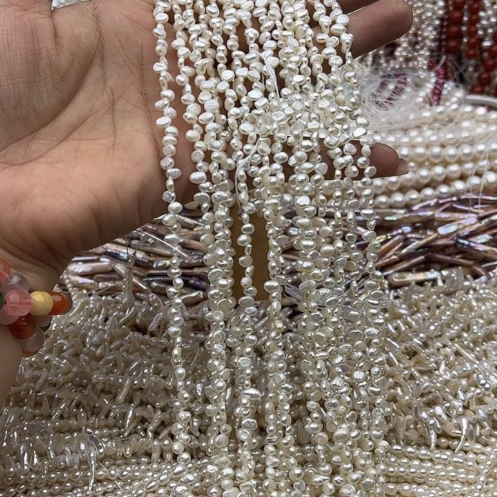 玛瑙/玉髓未镶嵌珠宝半成品一条花瓣巴洛克珍珠