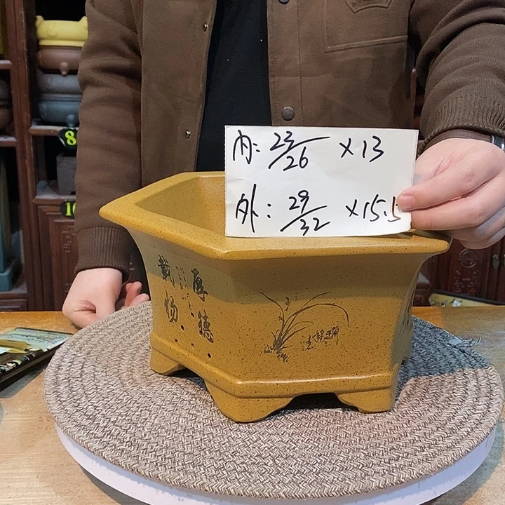 紫砂花盆紫砂艺术