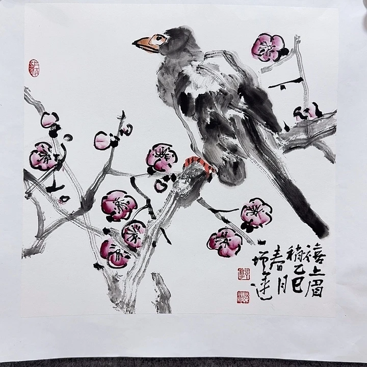 国画郭增运老师亲笔手绘作品