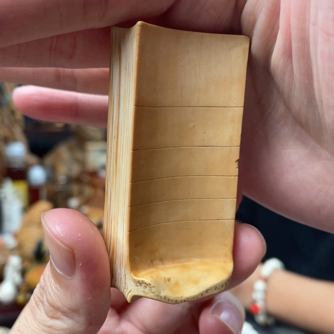 木方颜竹木艺术把件