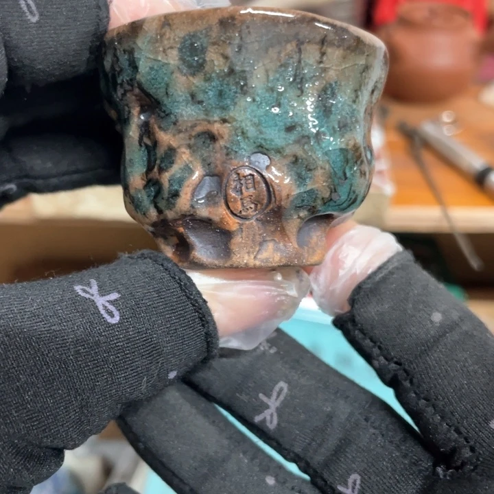 紫砂茶杯风生水起柳暗花明
