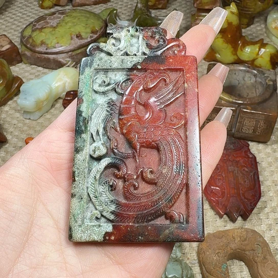 白玉菩提吊坠挂件