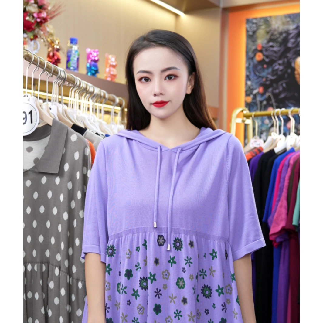 202-新款百搭显瘦连衣裙