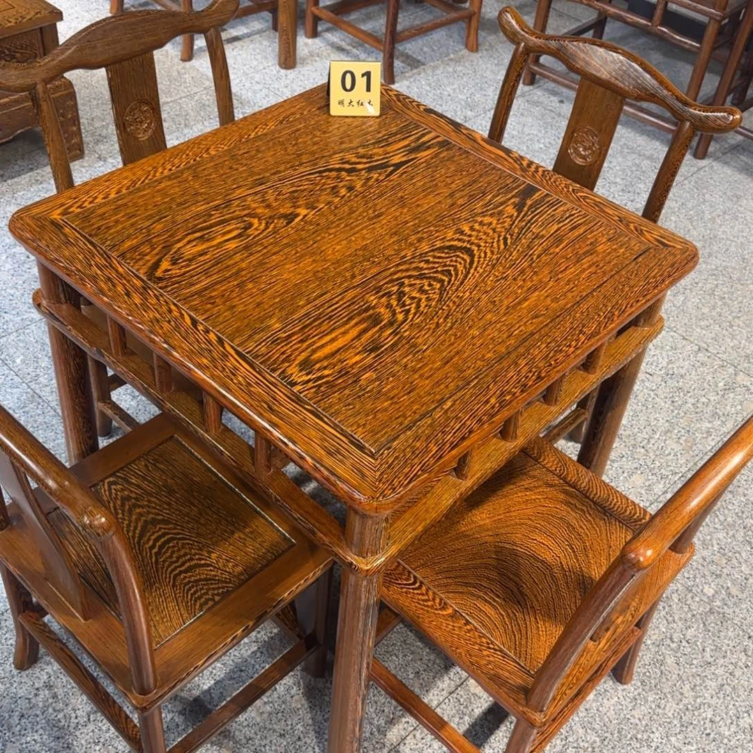 优***优鸡翅木类成套家具68✖️68高68单桌