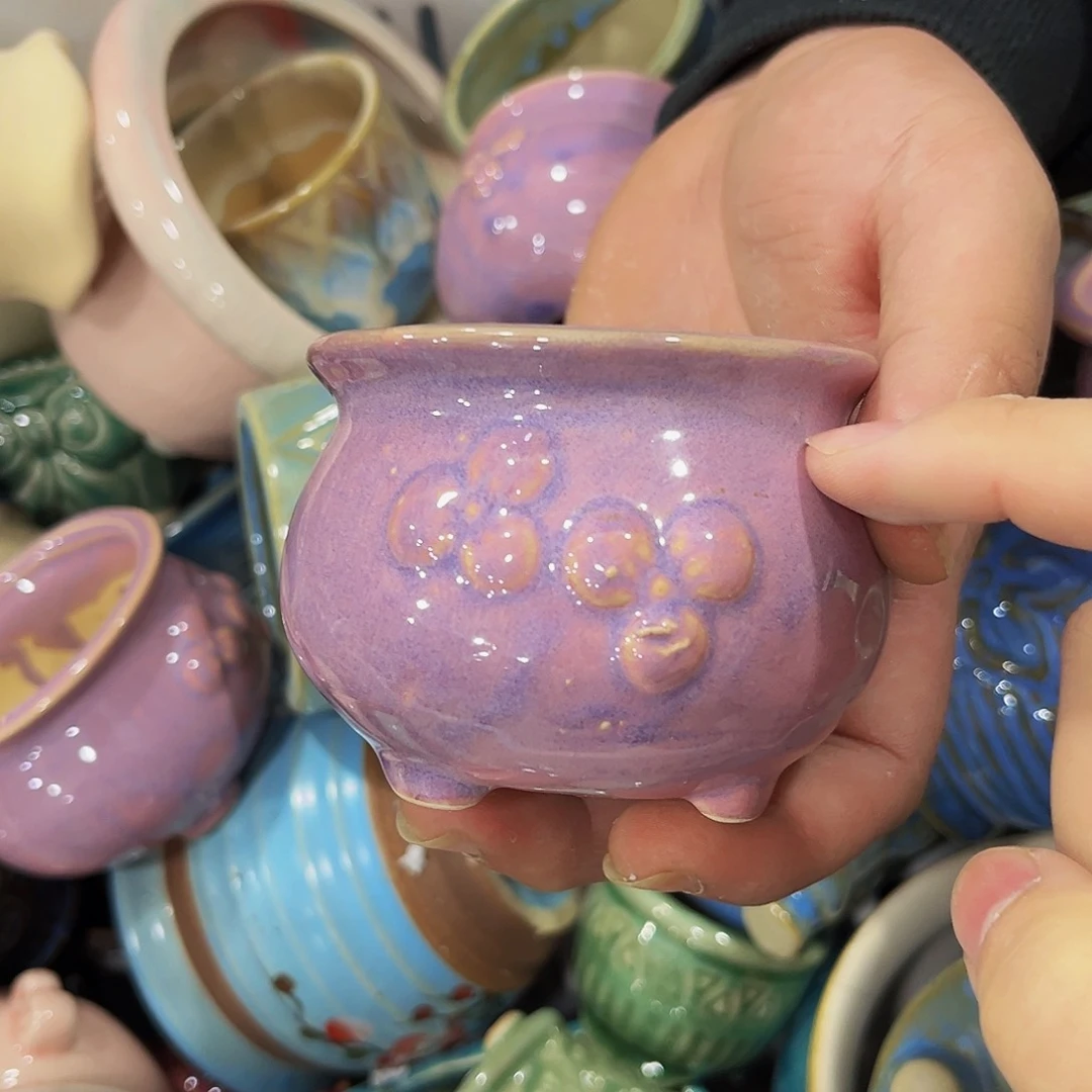 陶瓷高温陶瓷多肉花盆