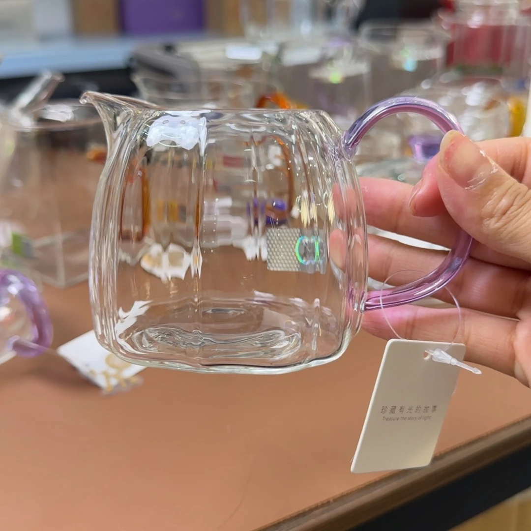 禾器浅紫色倾妍公道杯