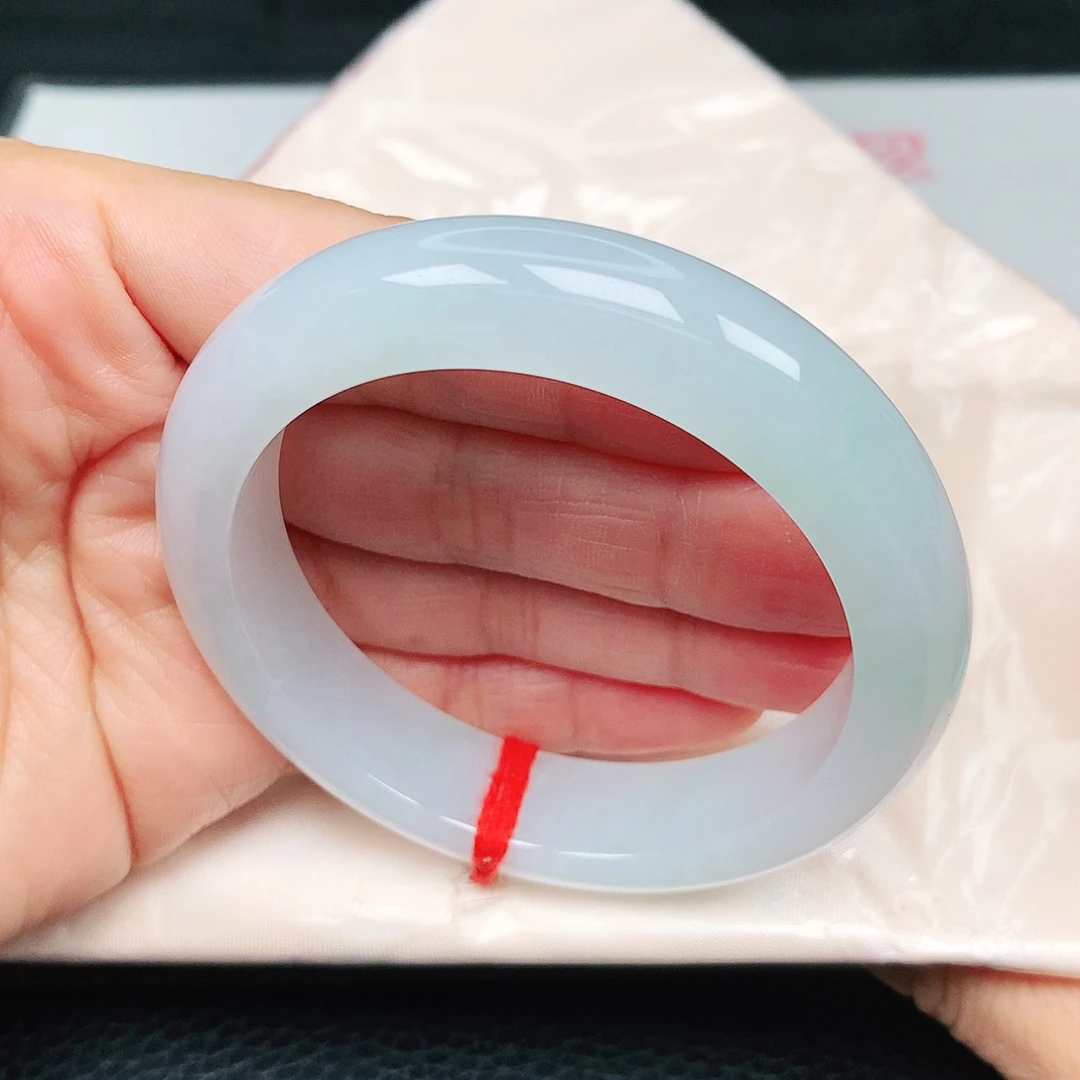 未镶嵌手镯翡翠冰胶月光7