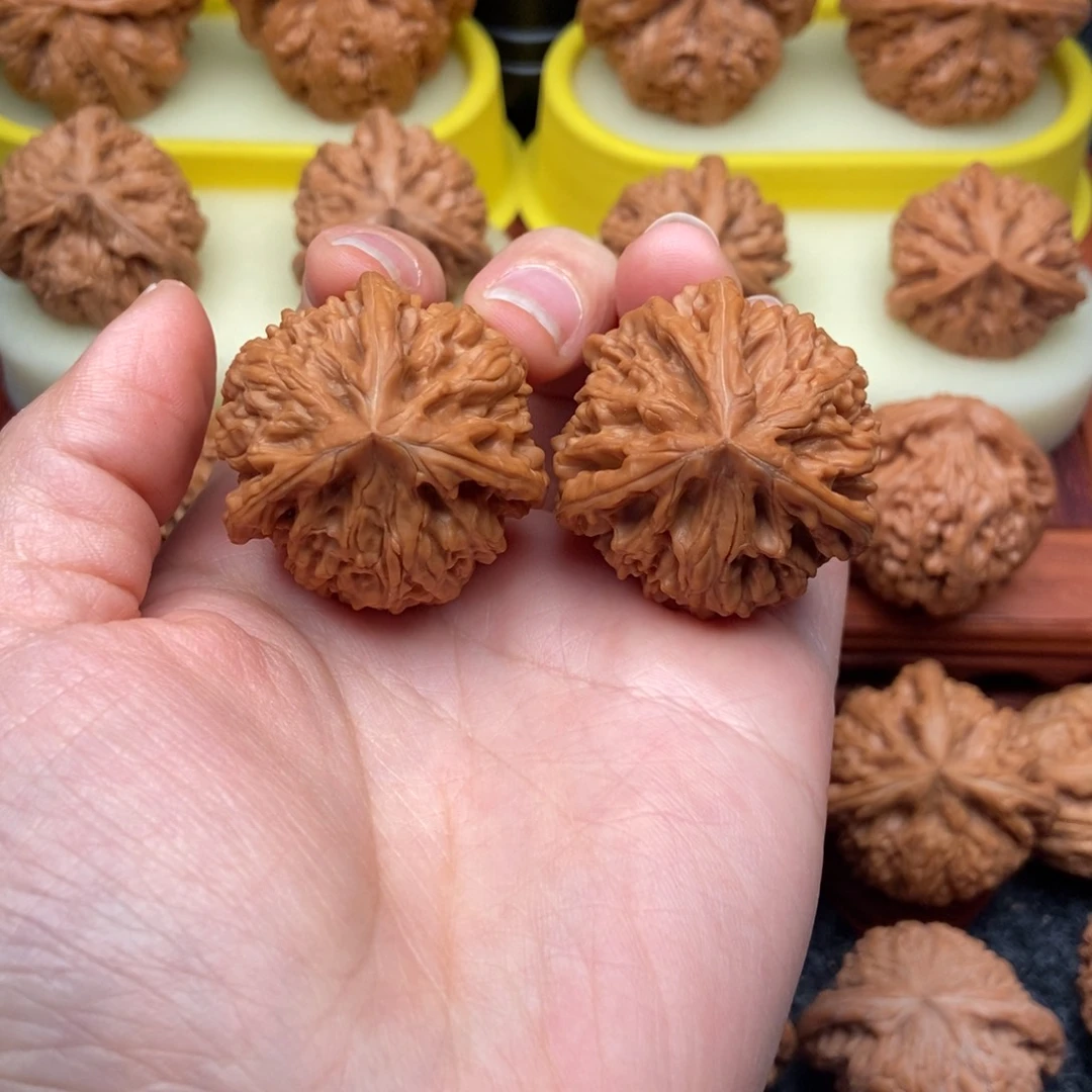 文玩核桃吊坠36文山三棱