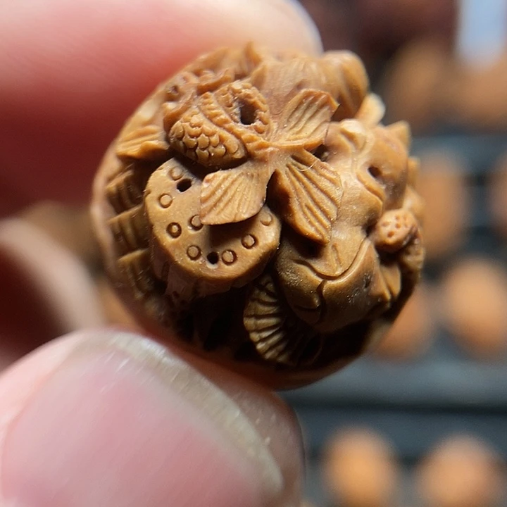 纯手工圆珠金玉满堂