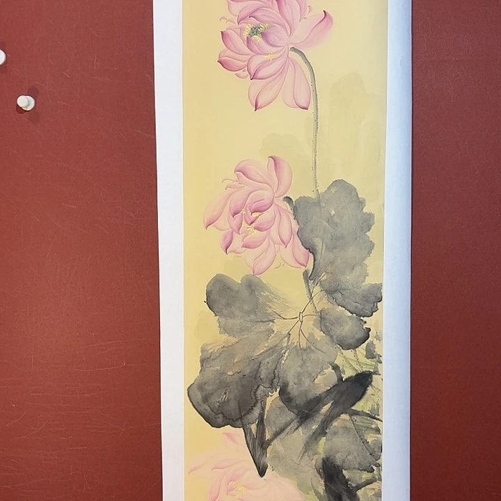 国画听兰老师花鸟