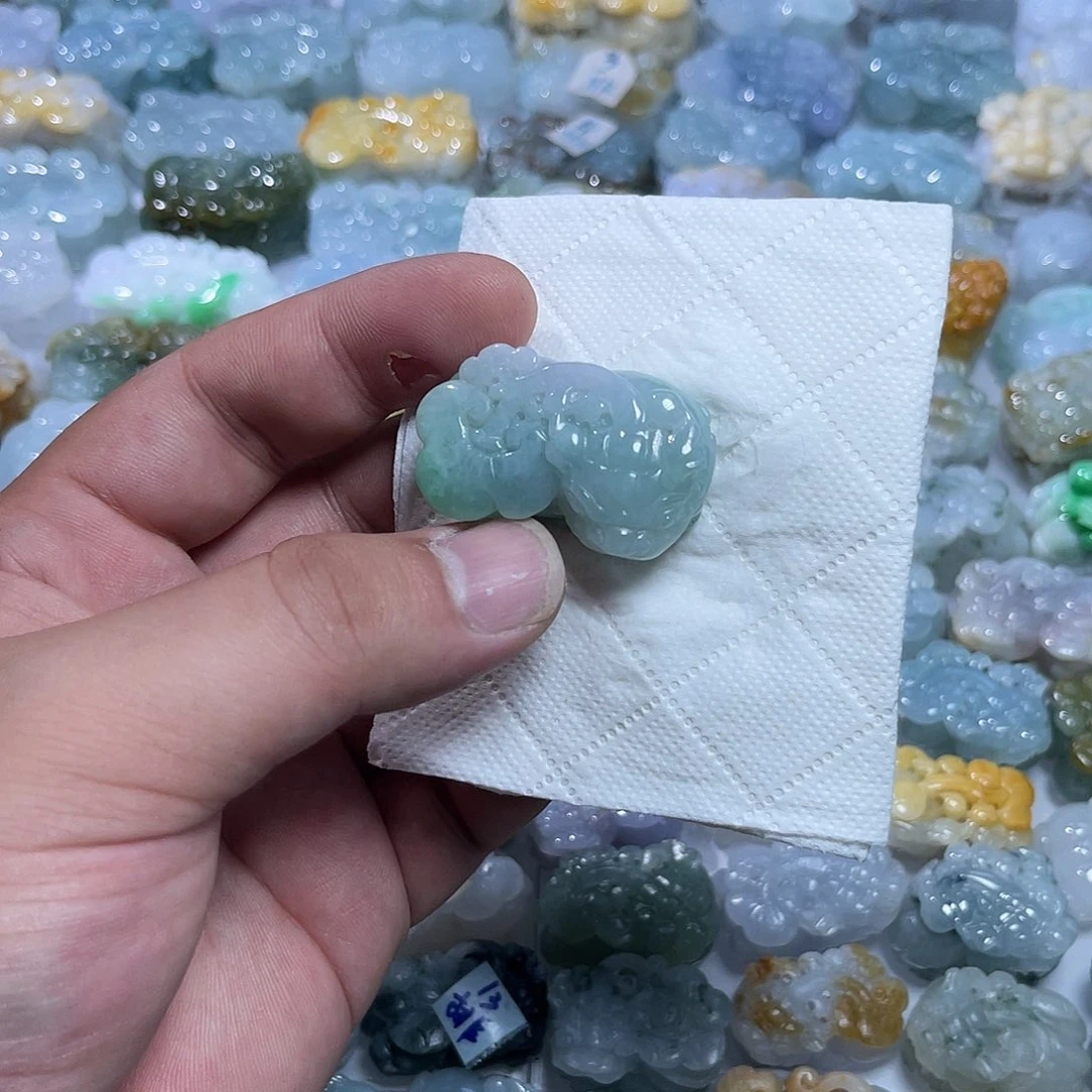 定制翡翠未镶嵌天然
