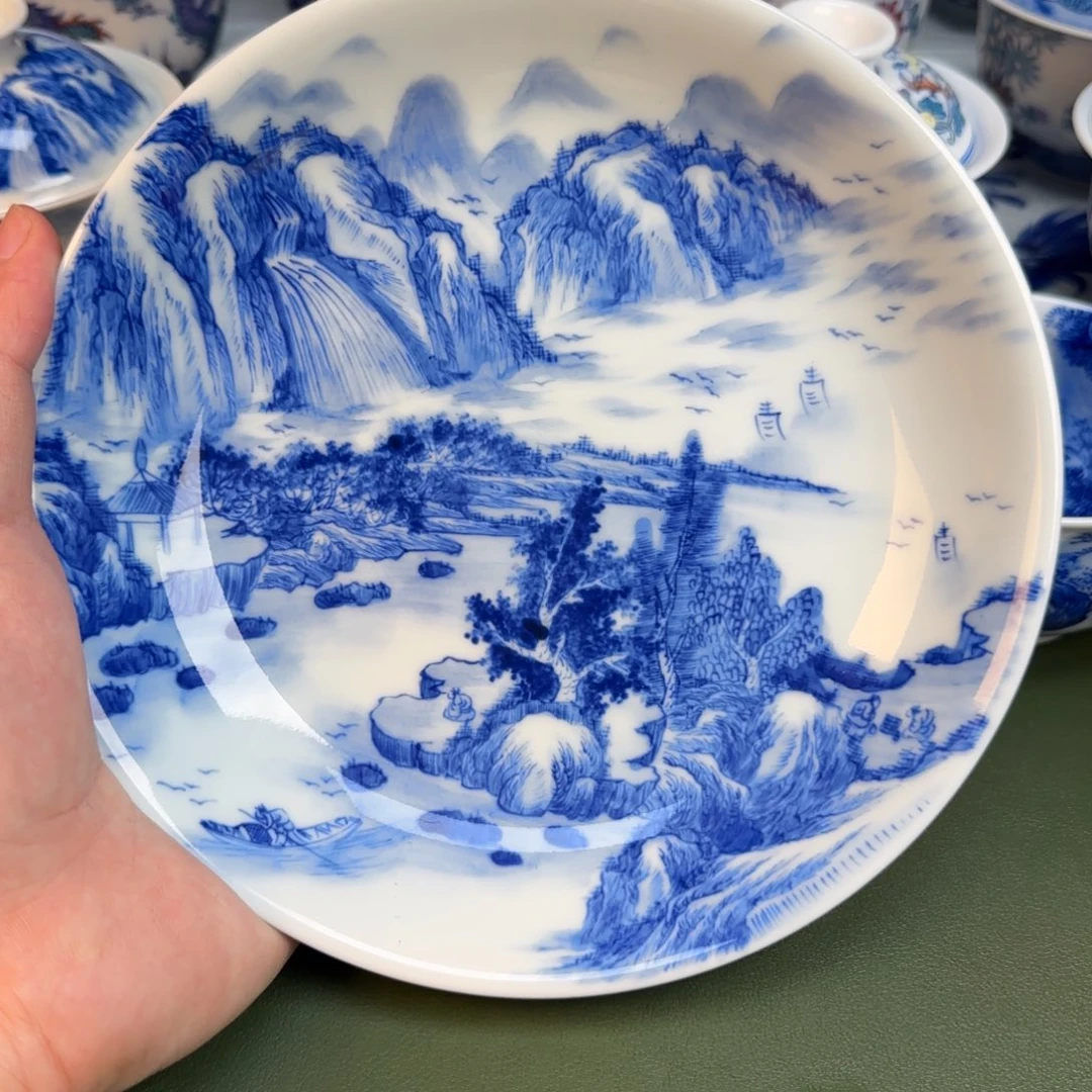 彥祖純手工手繪茶具173