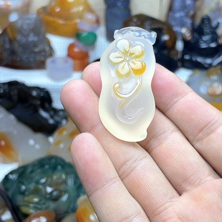 玛瑙/玉髓饰品未镶嵌