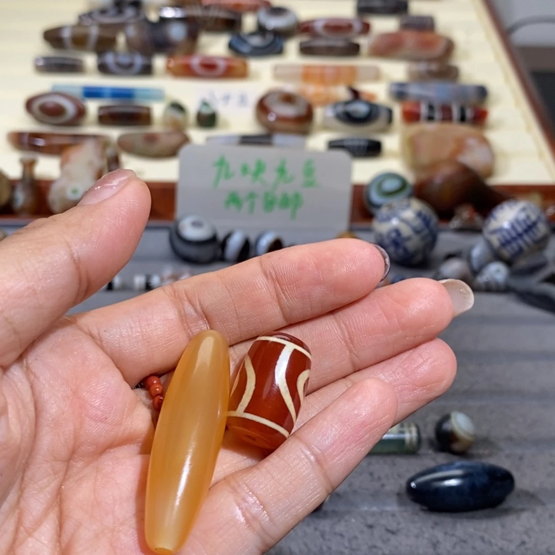 还***友玛瑙/玉髓合金颈饰