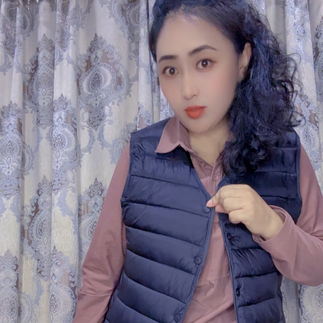 男女同款透气秋冬冬季圆领马夹