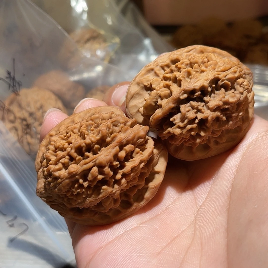 平***常吊坠文玩核桃43天残脚满天星核桃