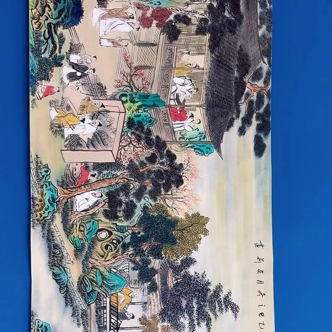 国画密密麻麻密密麻麻吗