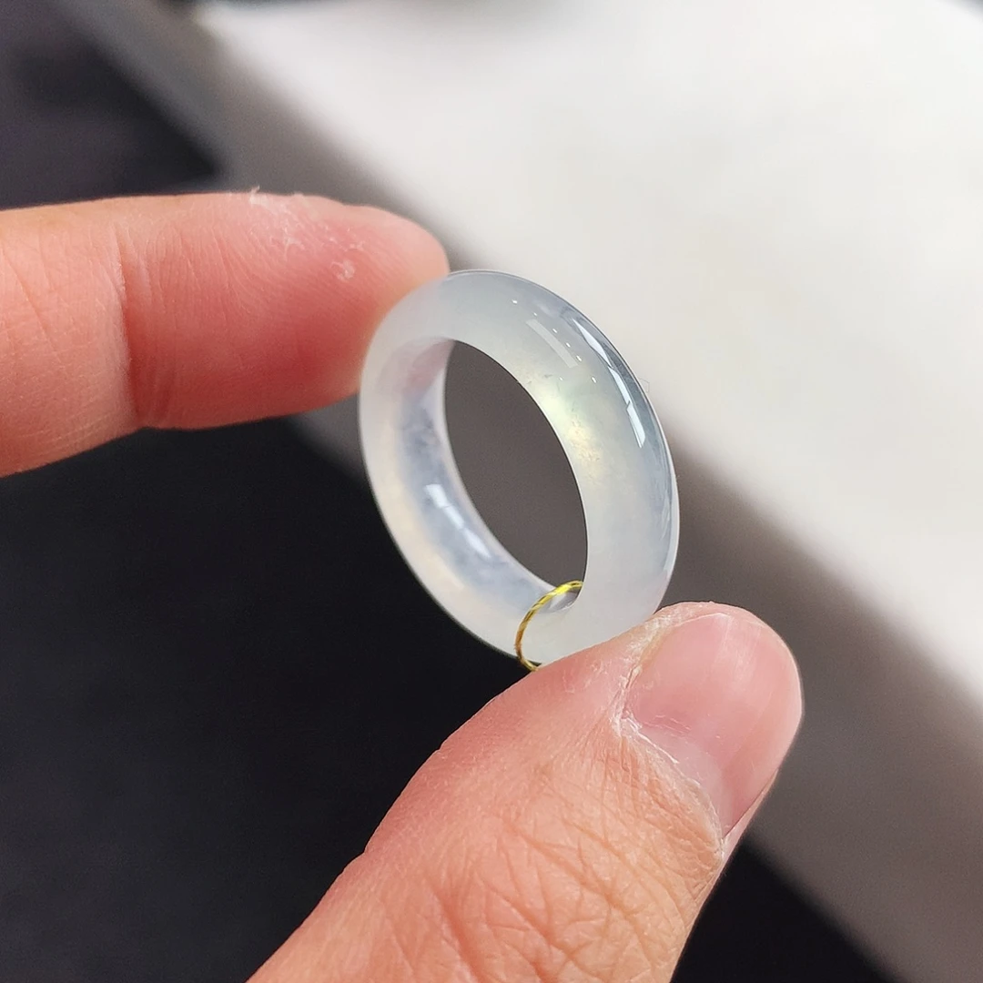 翡翠未镶嵌戒指16号