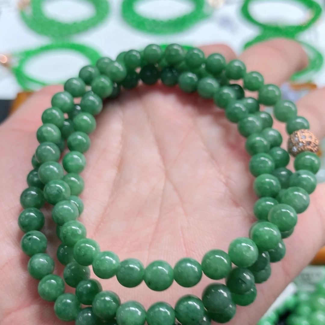 翡翠未镶嵌手链翡翠