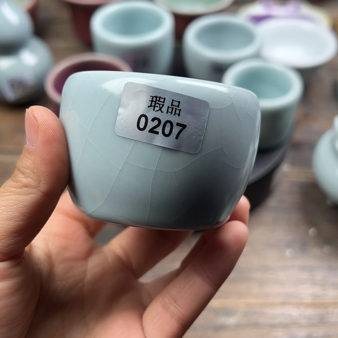 陶摆件窑口自销原矿钧瓷
