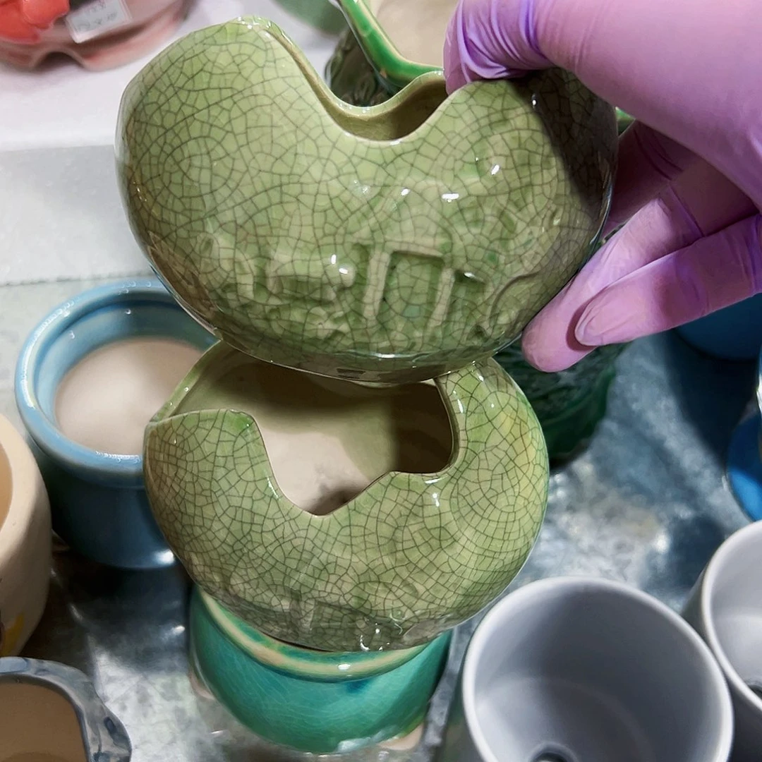 外贸尾单陶瓷花盆凑单10米包邮