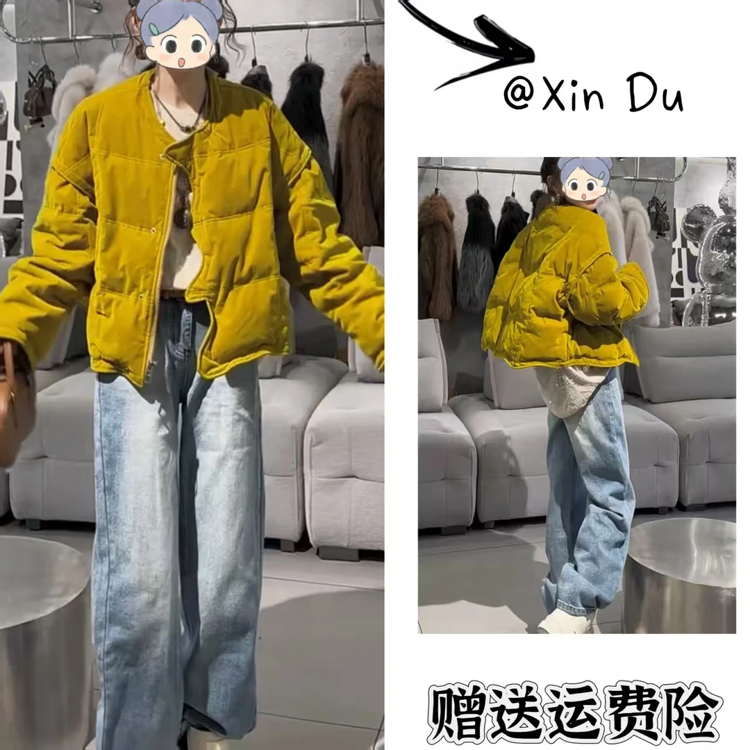 2025秋冬季新款时尚显瘦气质女士网红洋气两件套百搭款D24171