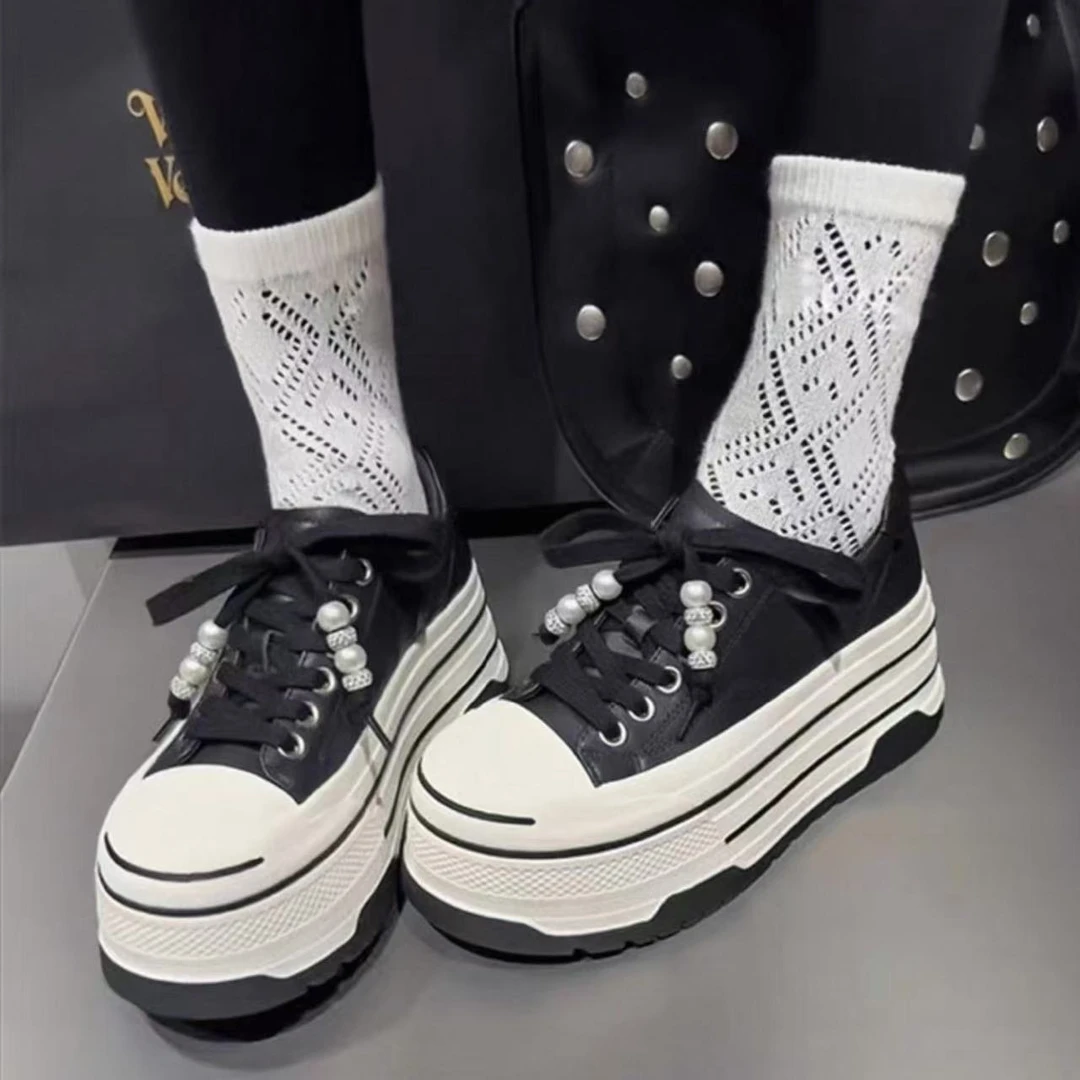 现货C1｜高端真皮羊里垫松糕底女鞋| 标准尺码｜5119-1