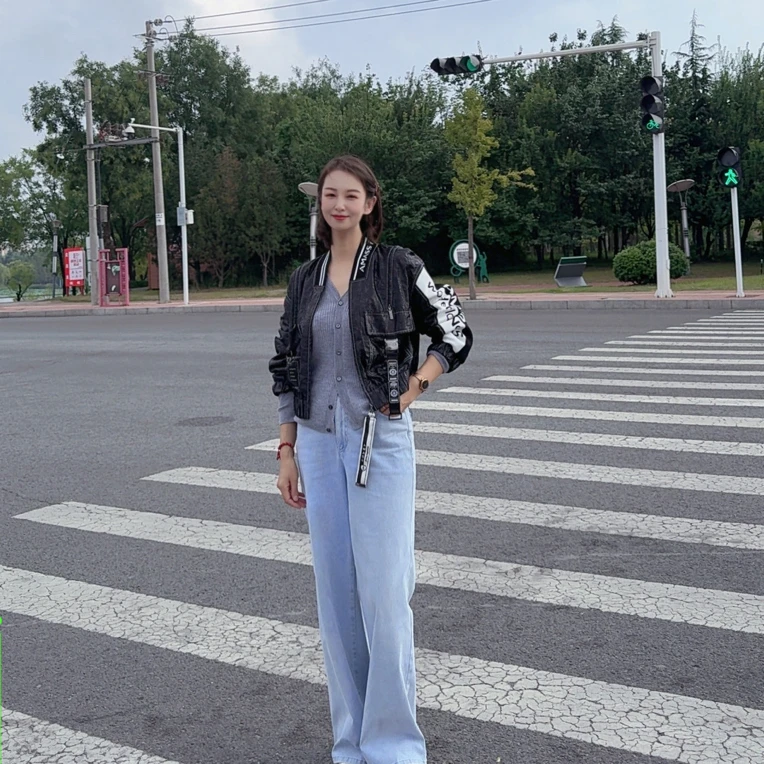 阿玛施短款炸街时尚小外套