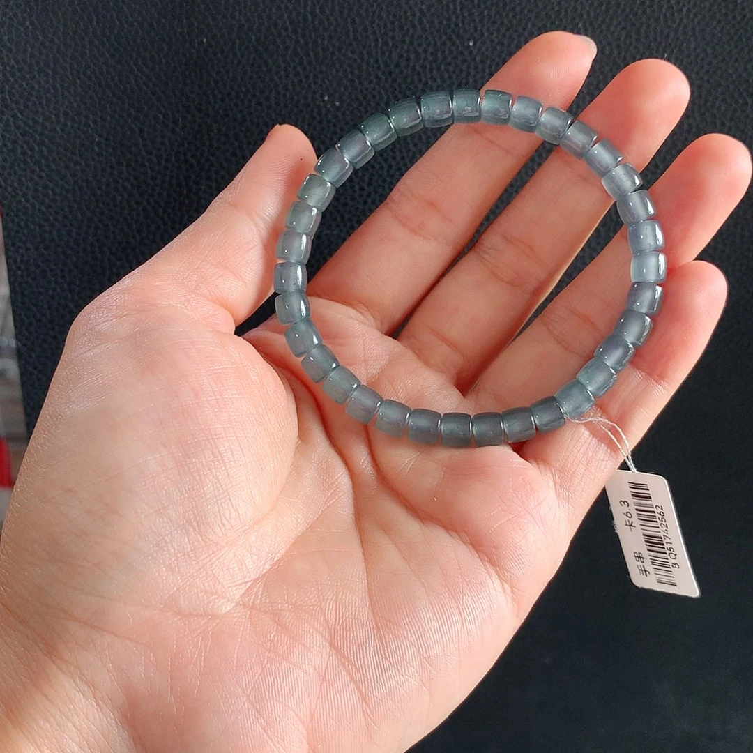 未镶嵌手链翡翠裕*天然a货翡翠手串