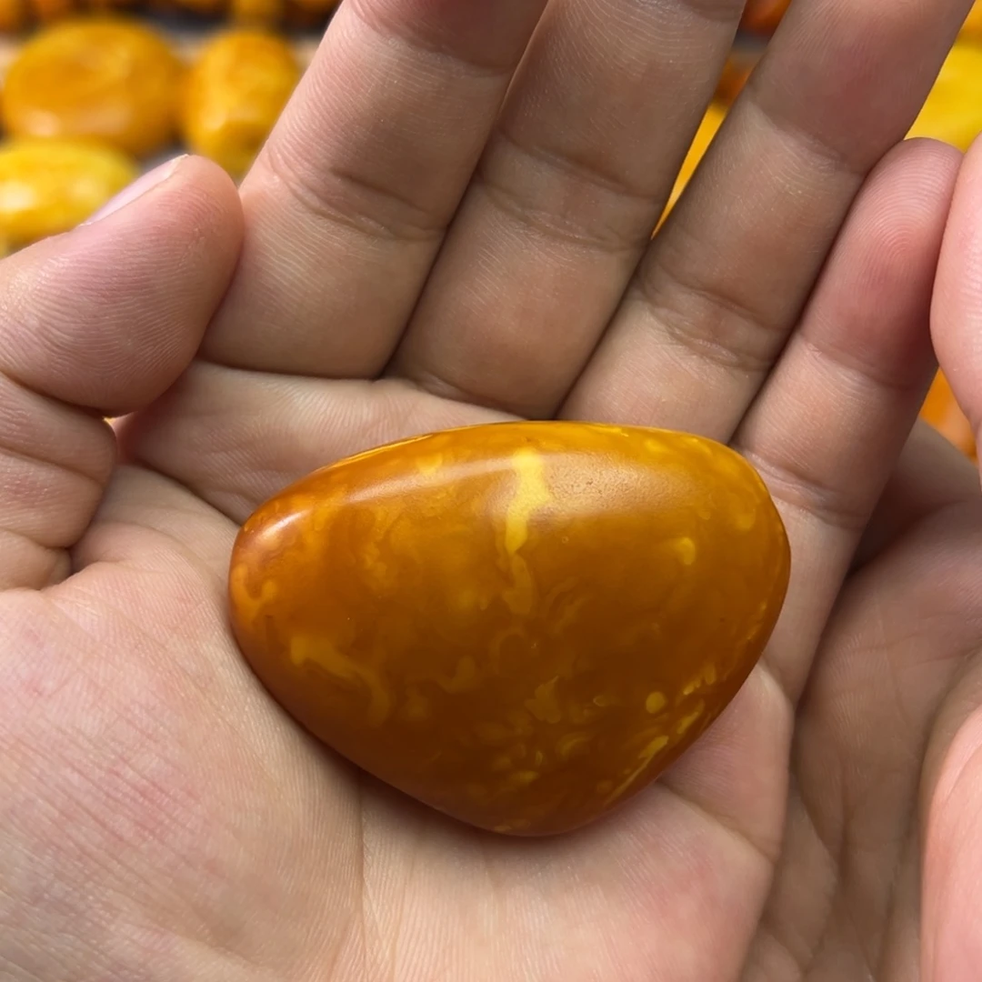 蜜蜡未镶嵌吊坠(不含链)