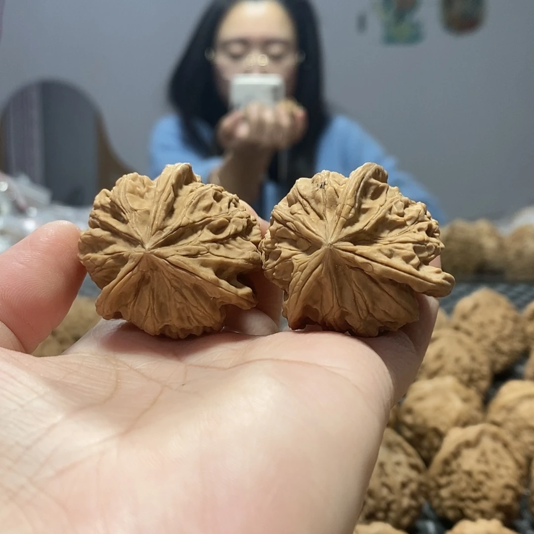 桃核吊坠玉玺三棱