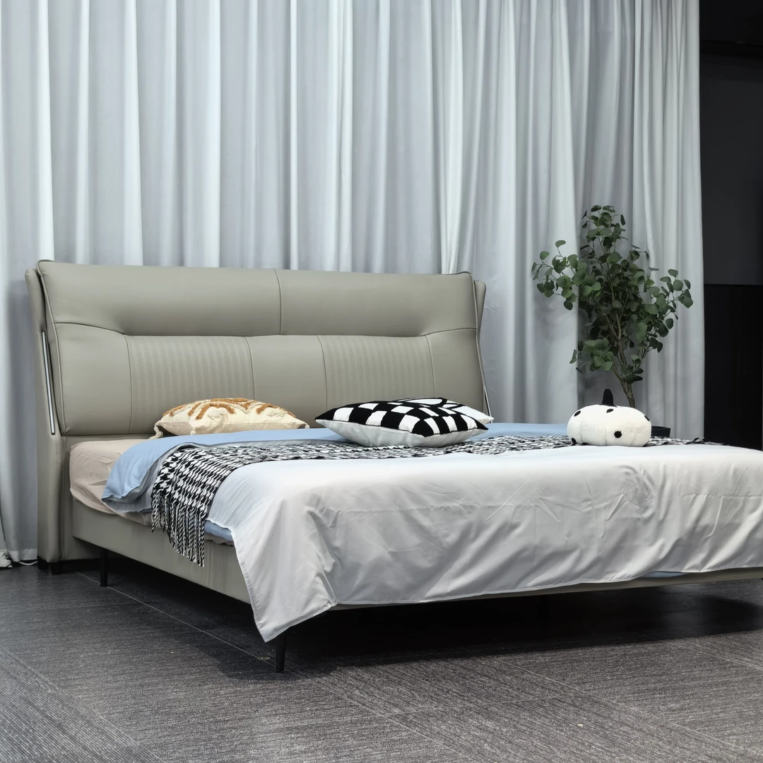 136#【恭喜发财pro】时尚轻奢简约家用主卧次卧大床松弛感