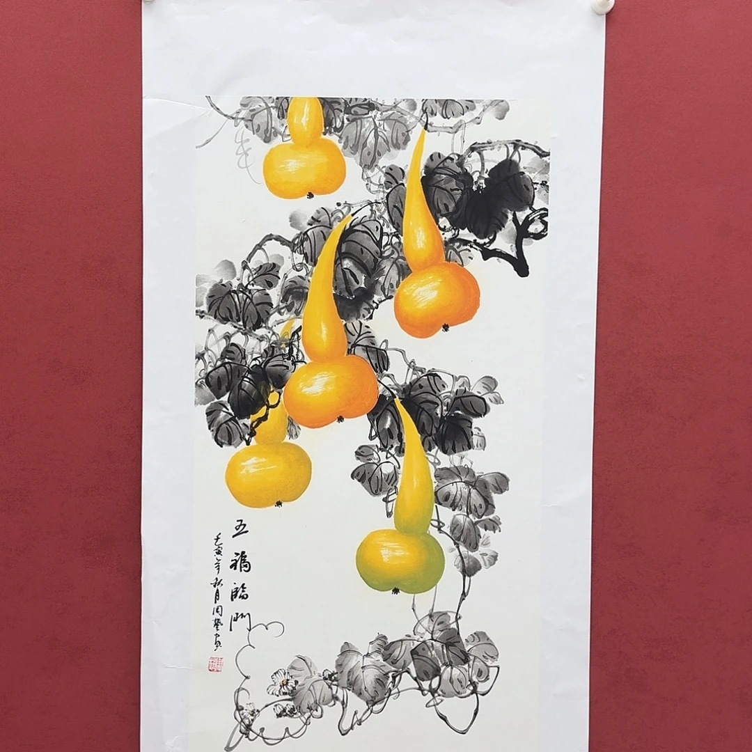 国画国画作品欣赏 100*50