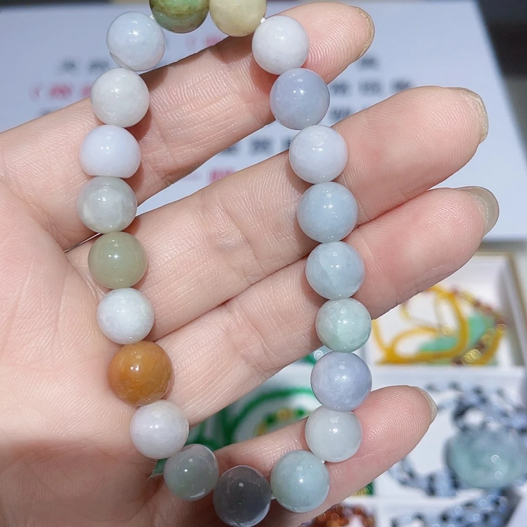 未镶嵌手串翡翠翡翠