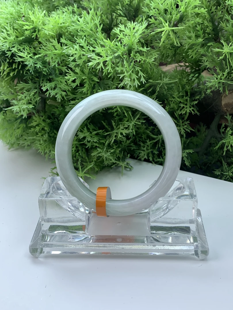 【刘思懿】天然缅甸A货翡翠手镯-F-12