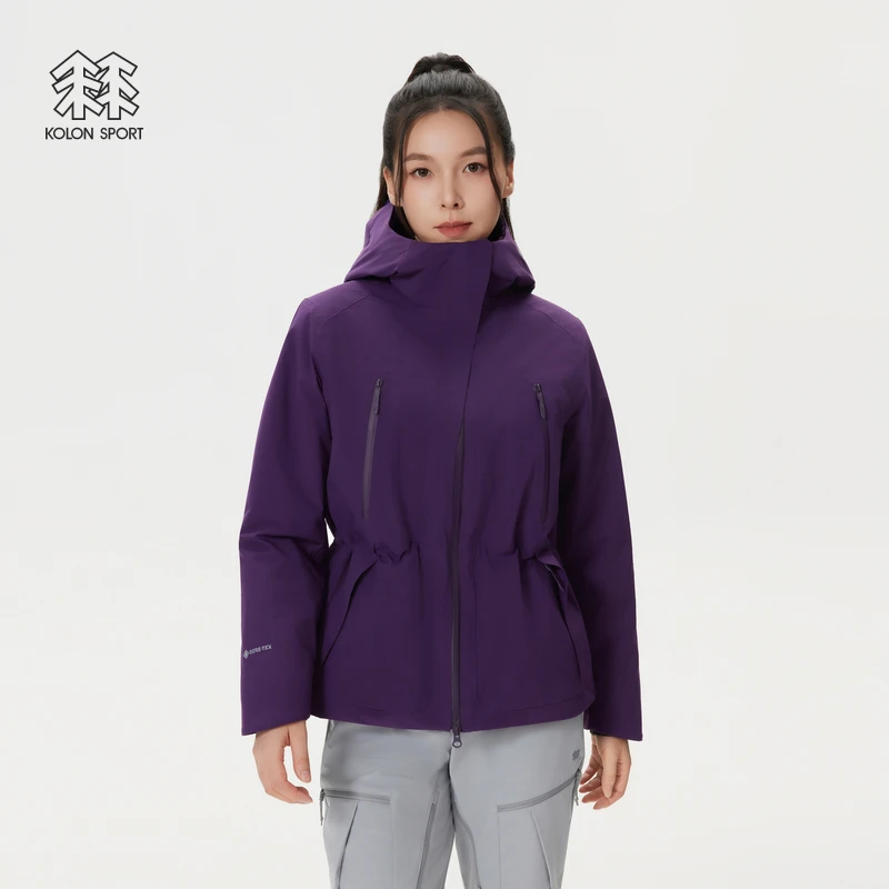 KOLON SPORT可隆保暖棉衣防水透湿P棉女士WINDCHASER GTX棉服夹克