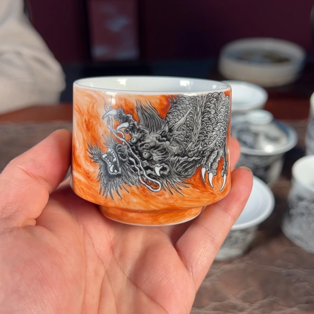 杯景德镇手绘陶瓷