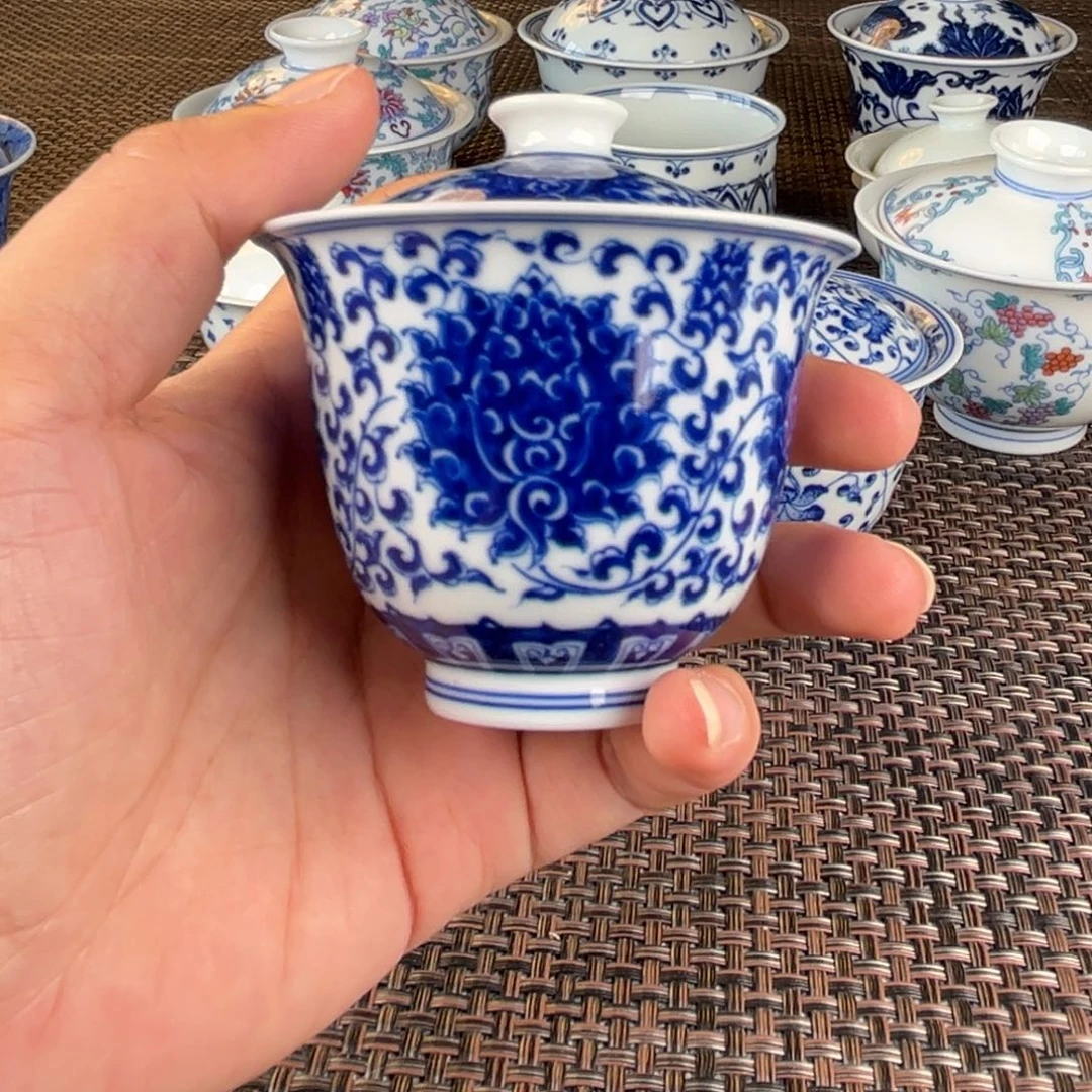 瓷片景德镇陶瓷杯子