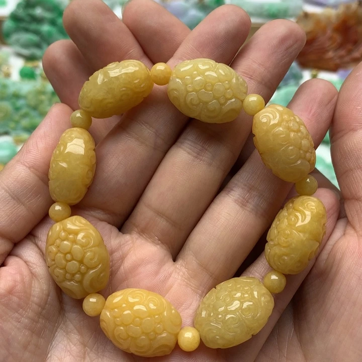 颈饰未镶嵌翡翠用****5翡翠