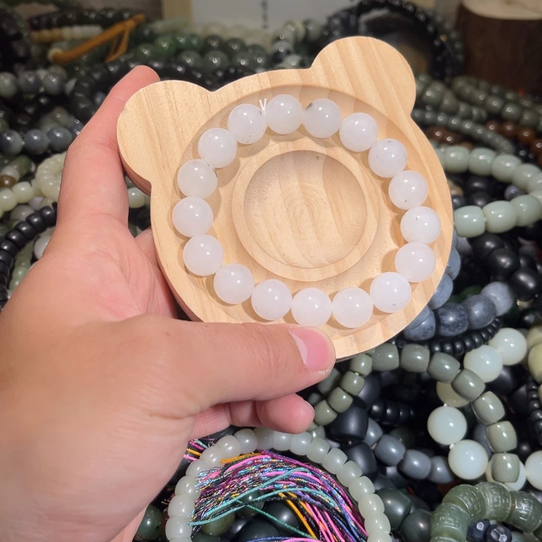 和田玉手链未镶嵌