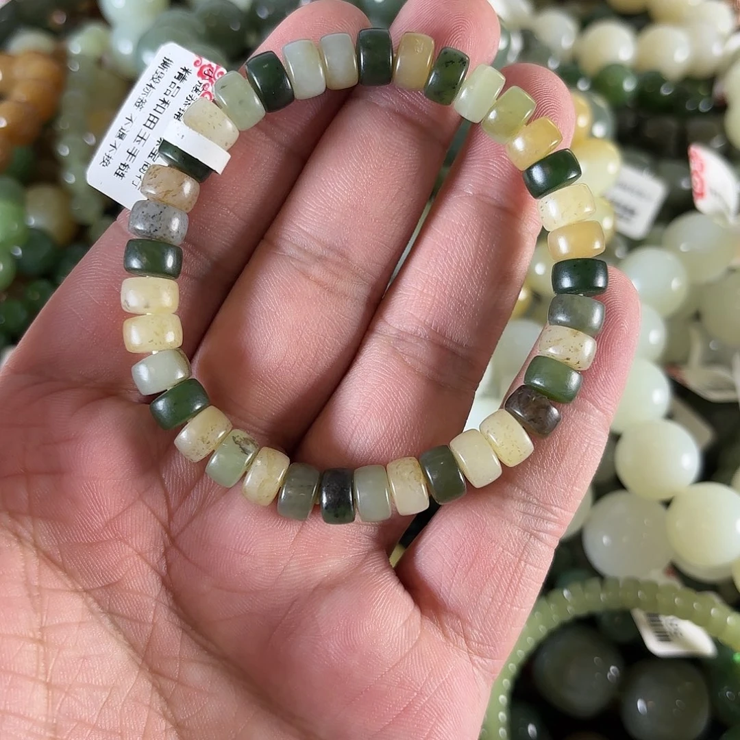 和田玉手链未镶嵌W321