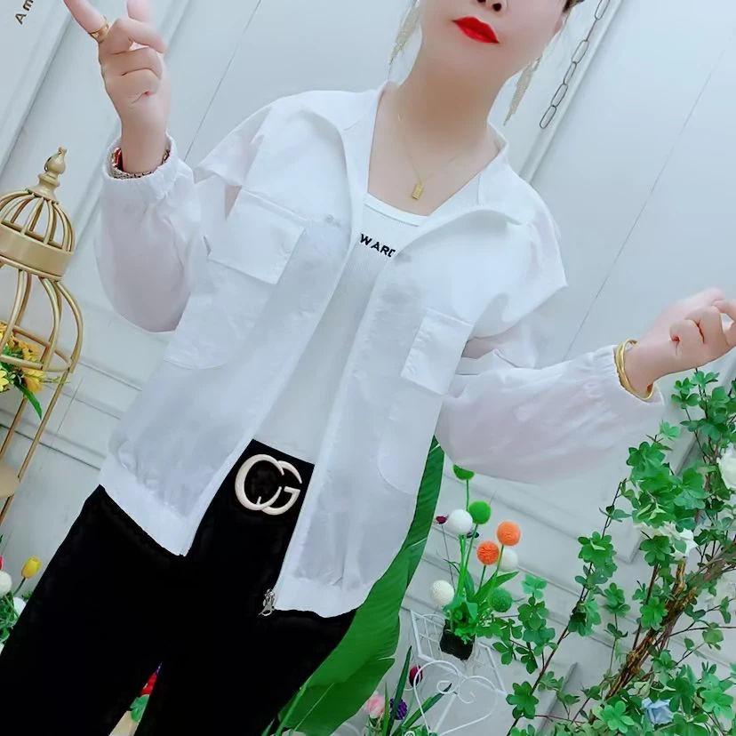 立领薄款外套女春夏秋2025新款休闲短款棒球服夹克小个子防晒上衣